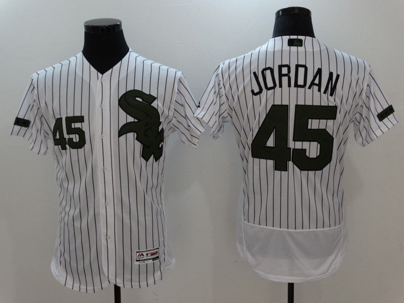 2017 Men MLB Chicago White Sox #45 Jordan White Elite Commemorative Edition Jerseys